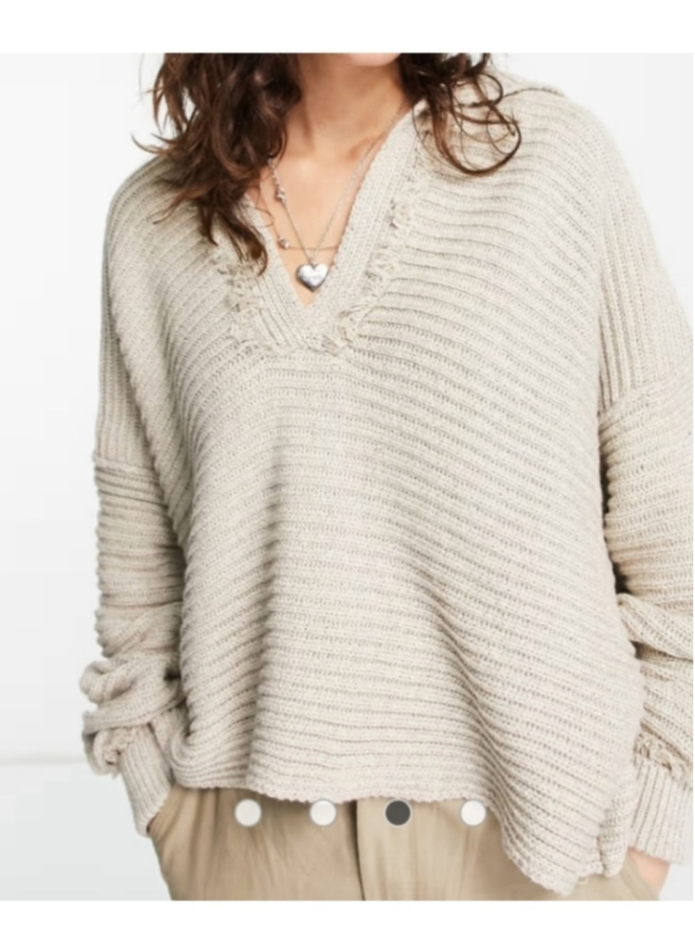 Free People Marlie Pullover Sweater Sz small
